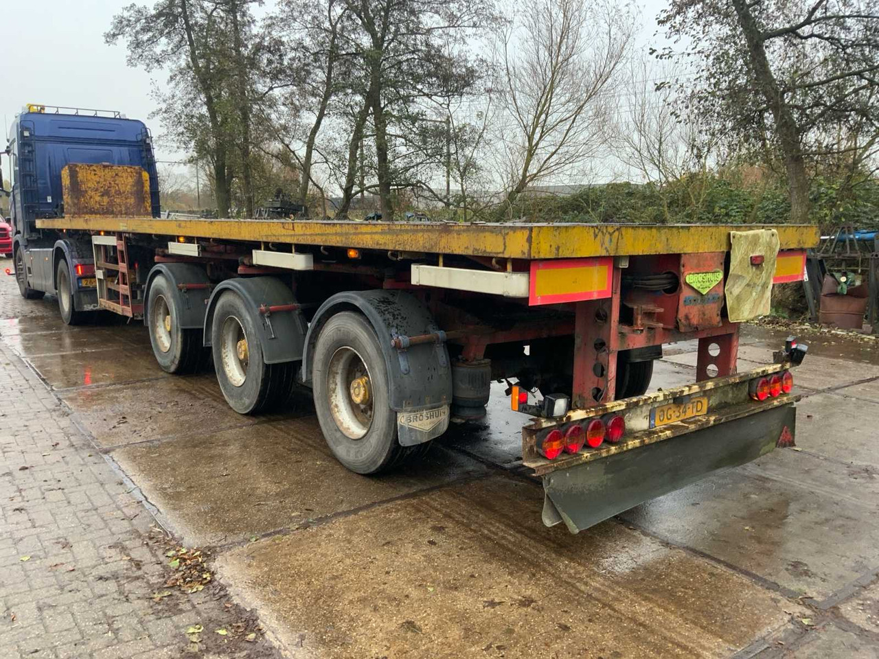 2001 BROSHUIS 3 AOU-48S SEMI-TRAILER - Semi-reboque: foto 3 2001 BROSHUIS 3 AOU-48S SEMI-TRAILER - Semi-reboque: foto 3