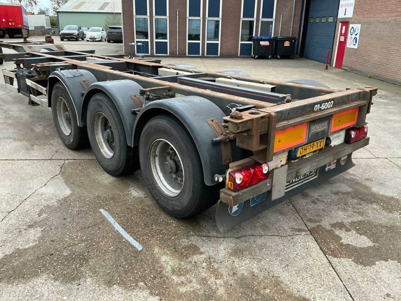 Semi-reboque 2005 RENDERS ROC 12 27CC CONTAINER CHASSIS SEMI-TRAILER: foto 9