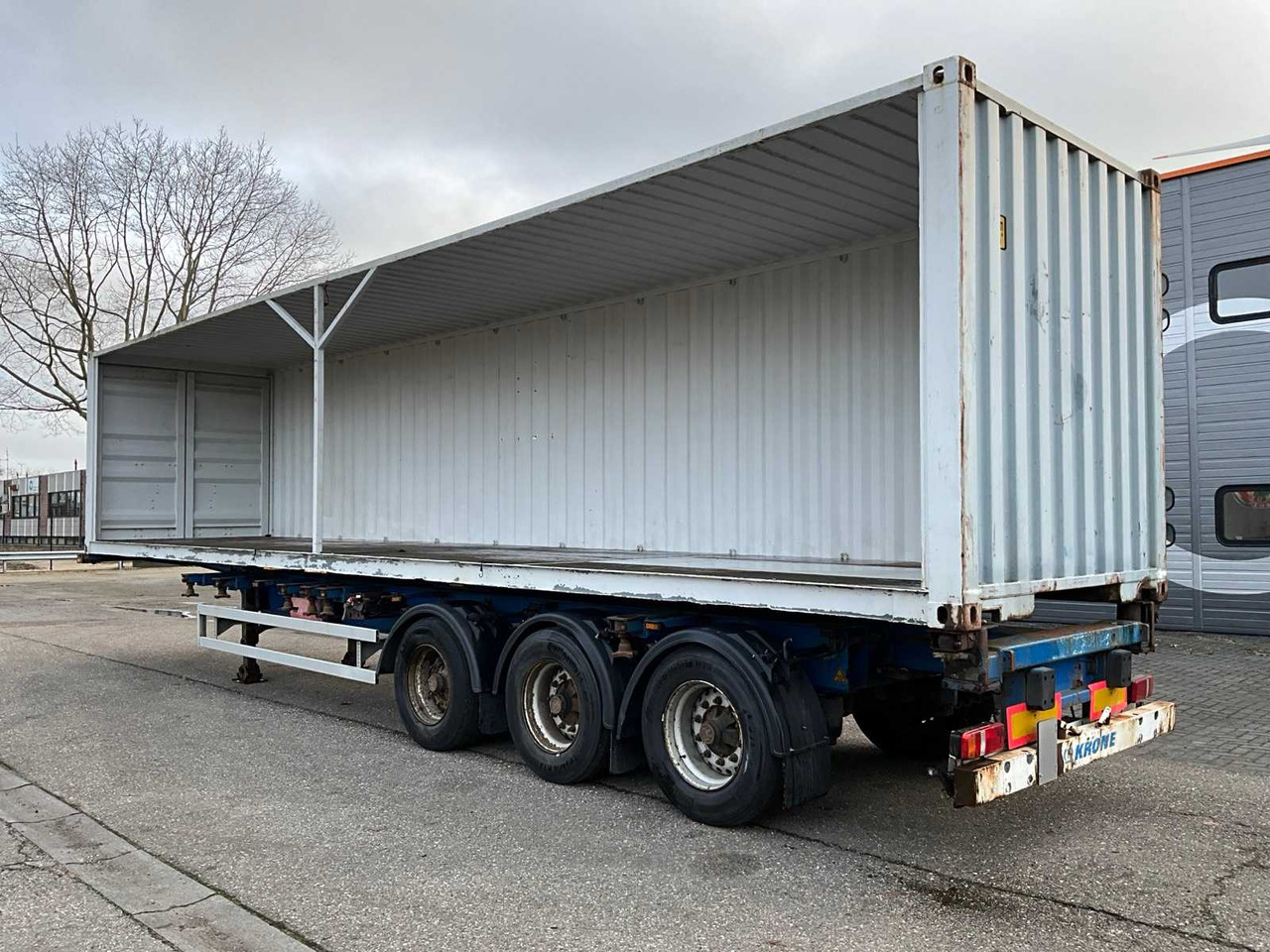 2008 KRONE SD27 CONTAINER CHASSIS WITH 40FT CONTAINER - Semi-reboque: foto 3 2008 KRONE SD27 CONTAINER CHASSIS WITH 40FT CONTAINER - Semi-reboque: foto 3