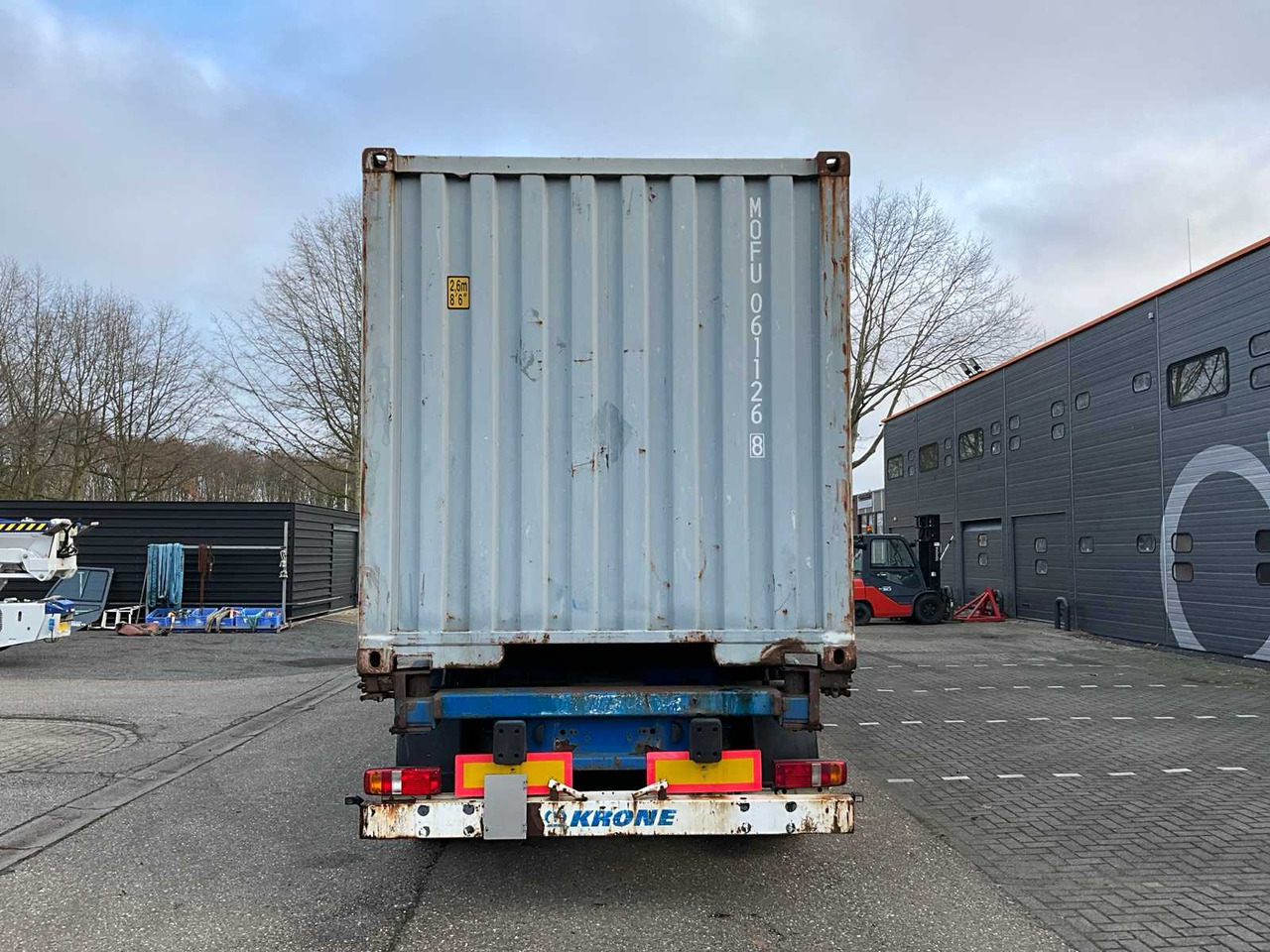 2008 KRONE SD27 CONTAINER CHASSIS WITH 40FT CONTAINER - Semi-reboque: foto 4 2008 KRONE SD27 CONTAINER CHASSIS WITH 40FT CONTAINER - Semi-reboque: foto 4