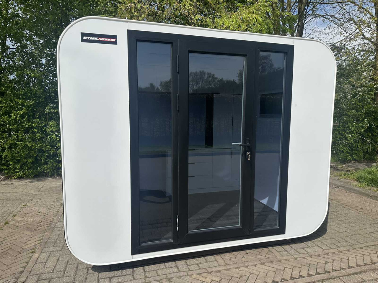 Stahlworks Eco 3000 Wit - Casa contentor: foto 1 Stahlworks Eco 3000 Wit - Casa contentor: foto 1