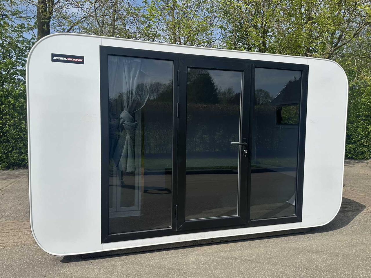 Stahlworks Eco 4000 A Wit - Casa contentor: foto 1 Stahlworks Eco 4000 A Wit - Casa contentor: foto 1