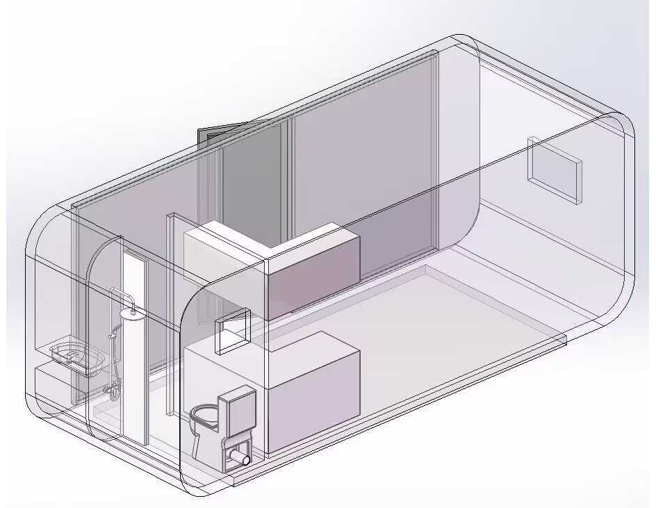 Casa contentor Stahlworks Eco 6000 B: foto 38