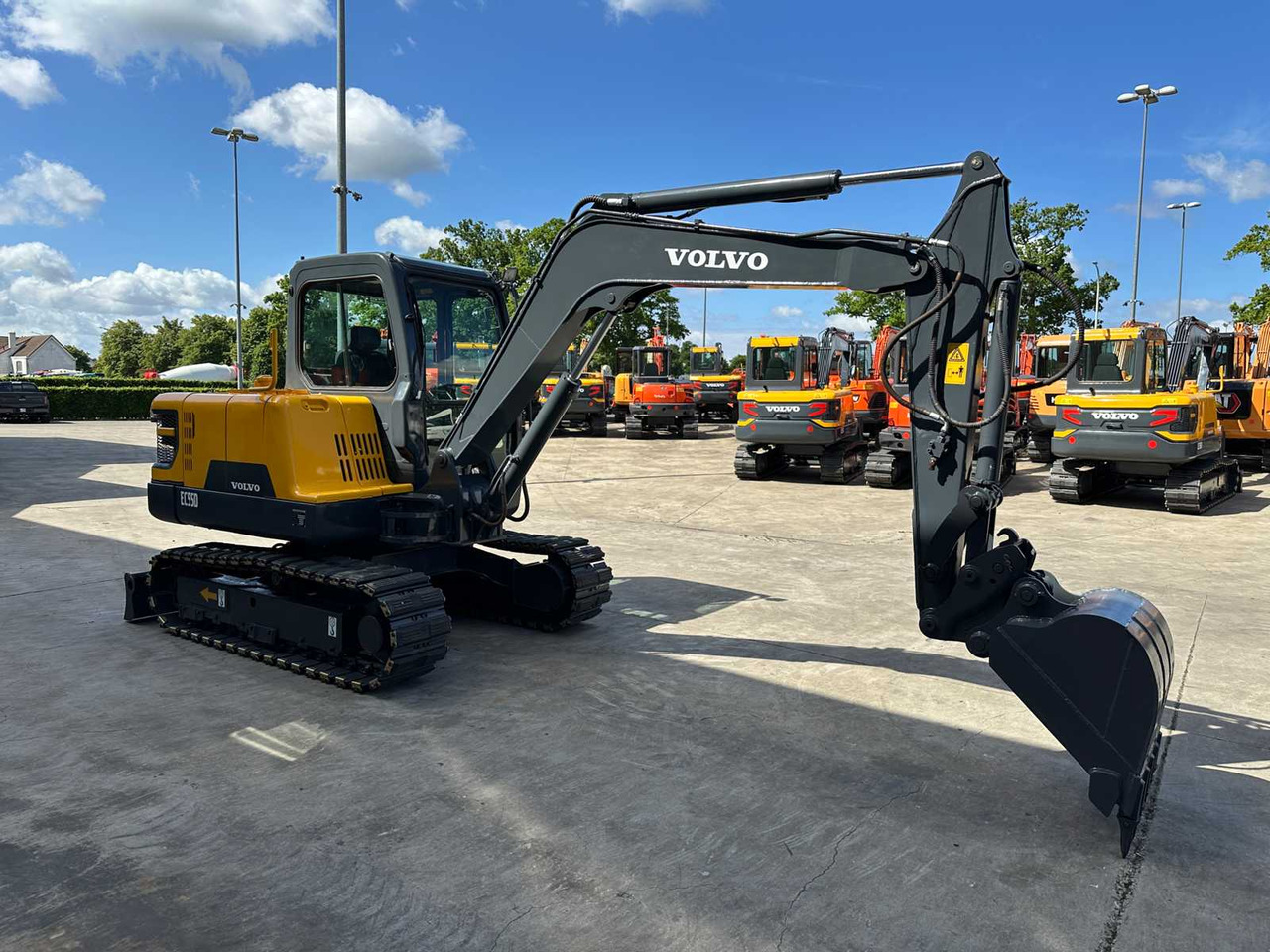 VOLVO EC55D - Escavadora de rastos: foto 3 VOLVO EC55D - Escavadora de rastos: foto 3