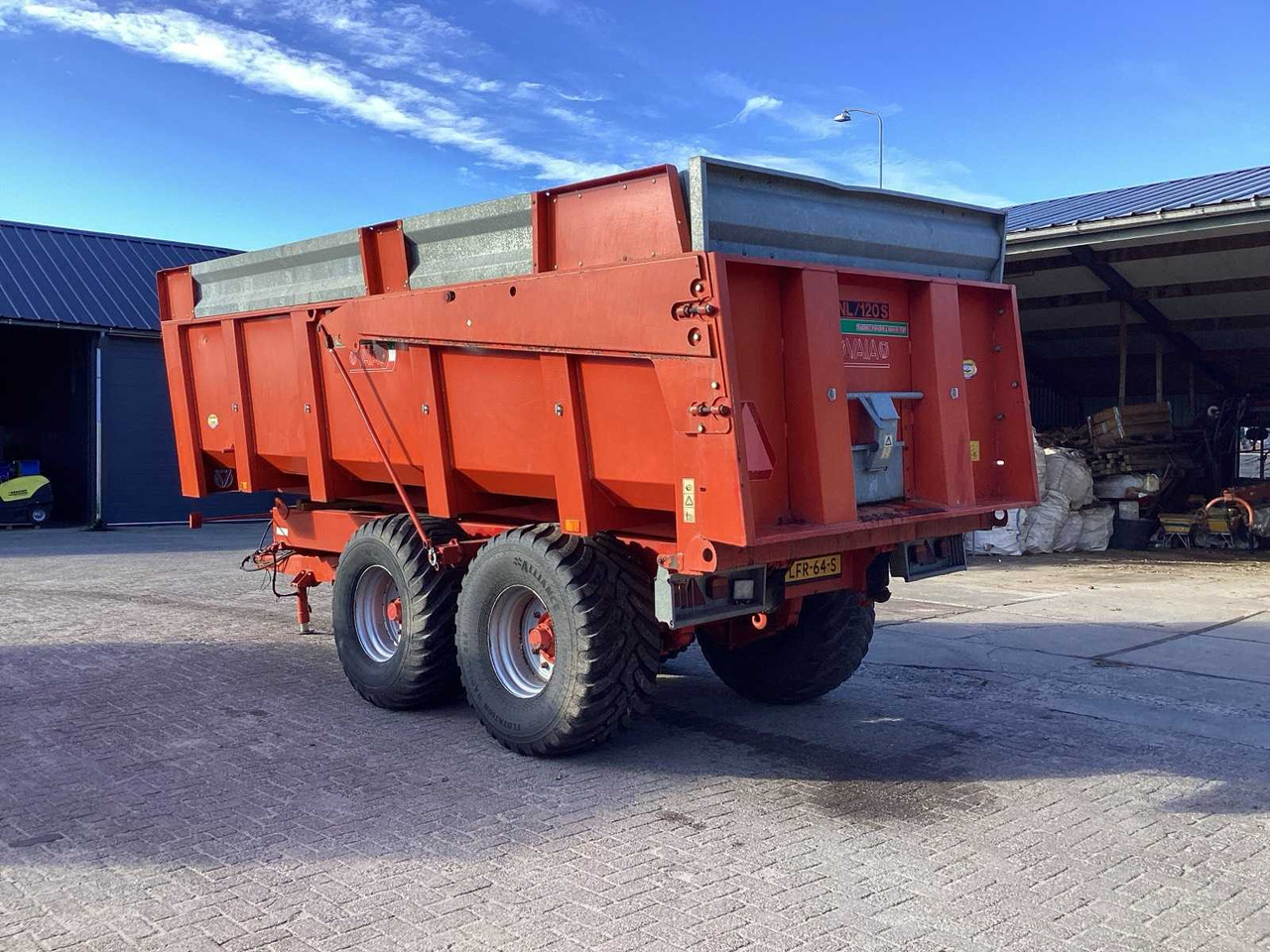 Vaia NL120-S - Reboque basculante agrícola: foto 4 Vaia NL120-S - Reboque basculante agrícola: foto 4