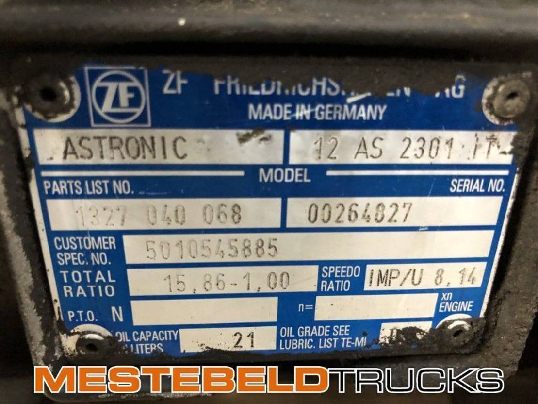 Renault Versnellingsbak 12 AS 2301 DD+IT - Caixa de velocidade por Camião: foto 5 Renault Versnellingsbak 12 AS 2301 DD+IT - Caixa de velocidade por Camião: foto 5