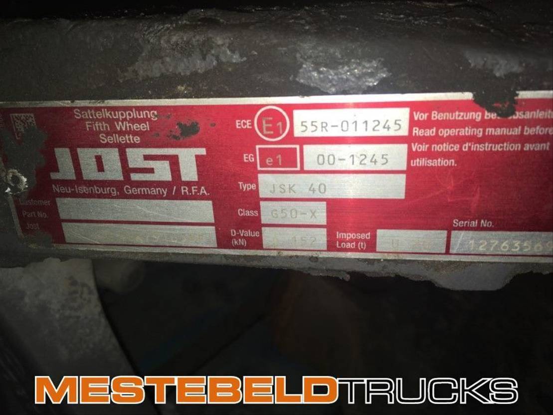 Scania Schotel Jost JSK40 - Estrutura/ Châssis por Camião: foto 5 Scania Schotel Jost JSK40 - Estrutura/ Châssis por Camião: foto 5
