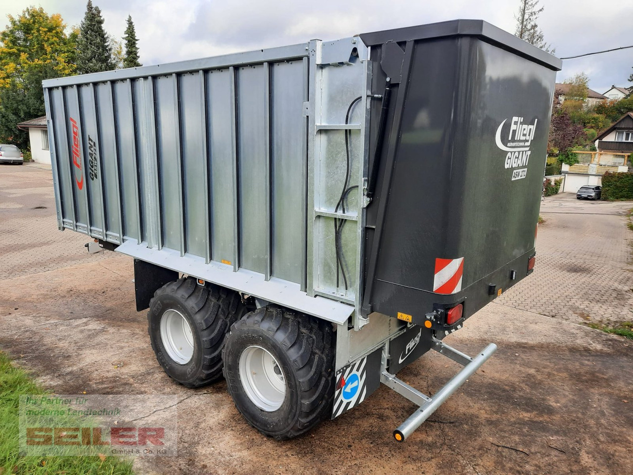 Fliegl ASW 271 C FOX 40m³ Franken-Renner - Autocarregadora: foto 3 Fliegl ASW 271 C FOX 40m³ Franken-Renner - Autocarregadora: foto 3