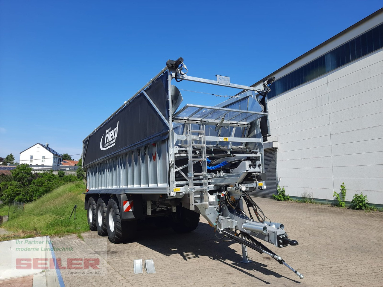 Autocarregadora novo Fliegl ASW 391 TAURUS FOX 50m³ ZWL + Top Lift Light: foto 6