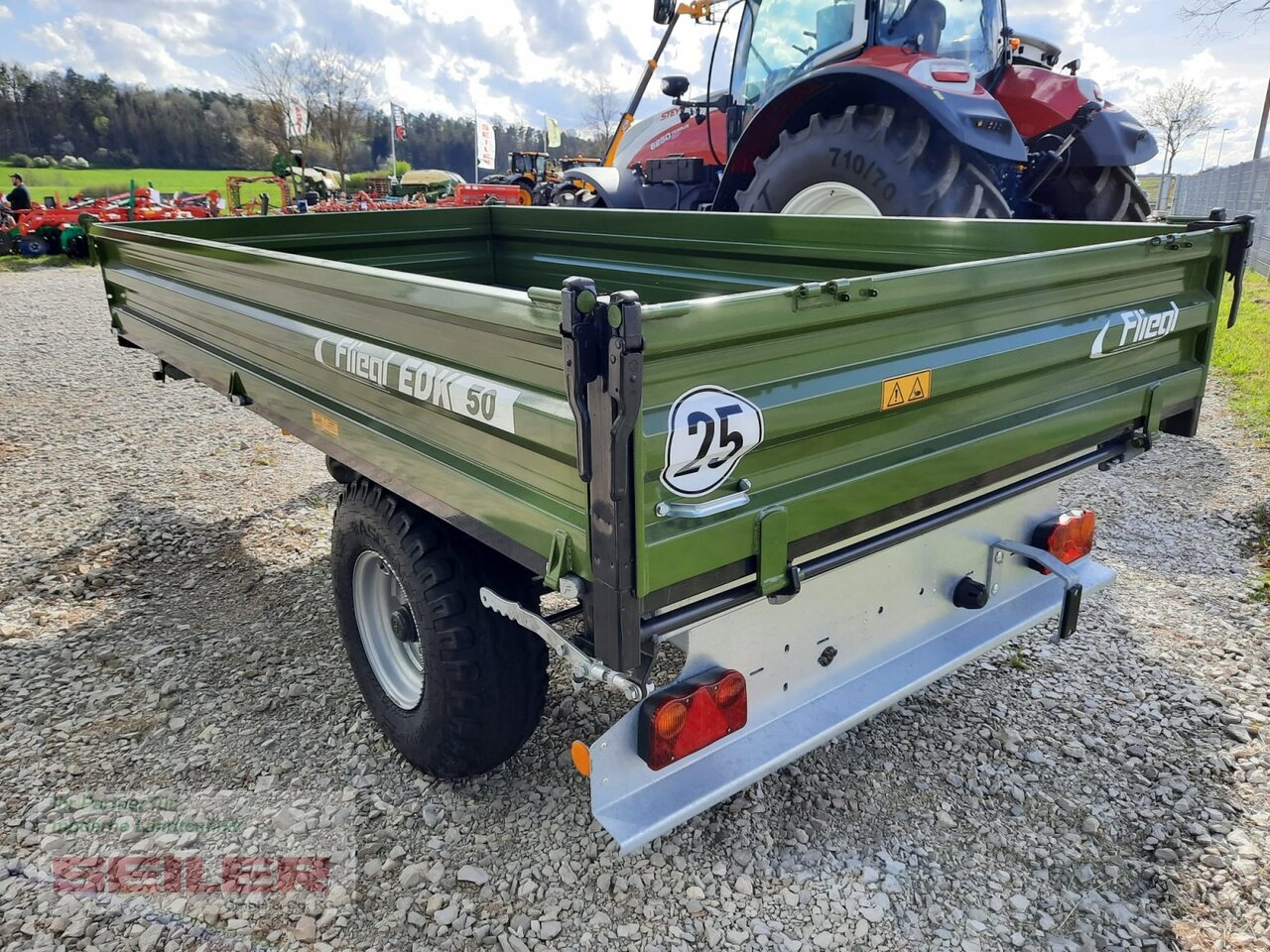 Fliegl EDK 50 FOX - Reboque basculante agrícola: foto 2 Fliegl EDK 50 FOX - Reboque basculante agrícola: foto 2