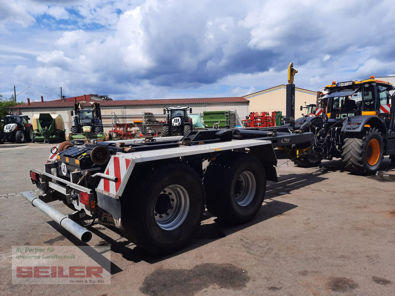 Fliegl HKL 22 Tandem - Reboque ampliroll/ Multibenne: foto 1 Fliegl HKL 22 Tandem - Reboque ampliroll/ Multibenne: foto 1