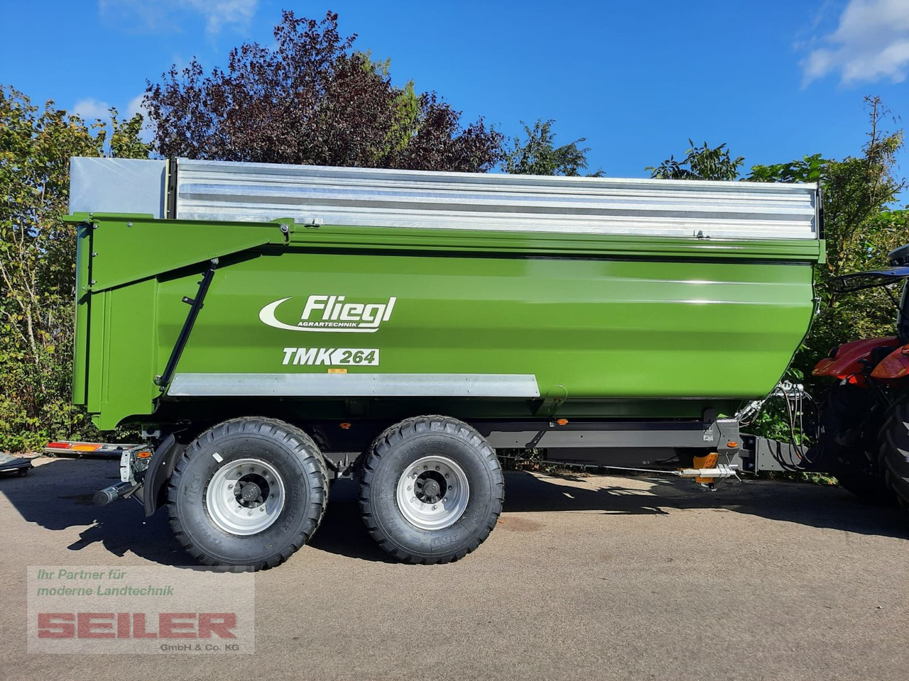 Fliegl TMK 264 FOX 32m³ - Reboque basculante agrícola: foto 2 Fliegl TMK 264 FOX 32m³ - Reboque basculante agrícola: foto 2