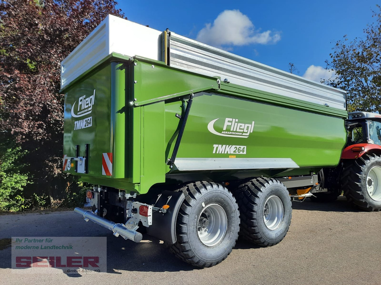 Fliegl TMK 264 FOX 32m³ - Reboque basculante agrícola: foto 3 Fliegl TMK 264 FOX 32m³ - Reboque basculante agrícola: foto 3