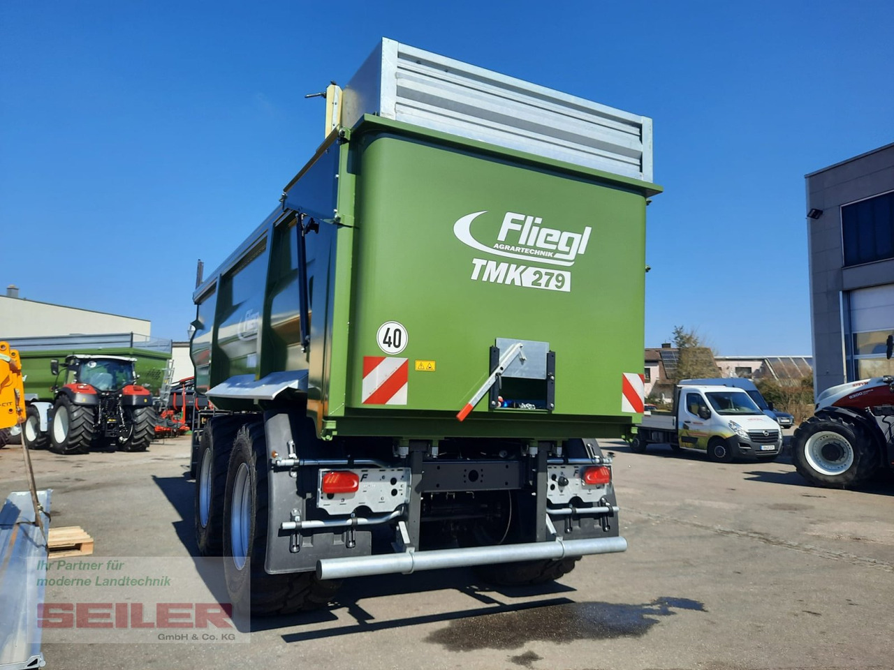 Fliegl TMK 279 FOX 43m³ - Reboque basculante agrícola: foto 5 Fliegl TMK 279 FOX 43m³ - Reboque basculante agrícola: foto 5