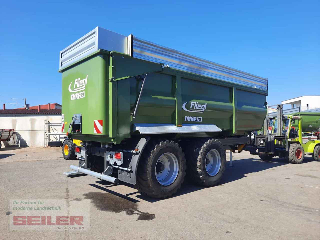 Fliegl TMK 279 FOX 43m³ - Reboque basculante agrícola: foto 1 Fliegl TMK 279 FOX 43m³ - Reboque basculante agrícola: foto 1