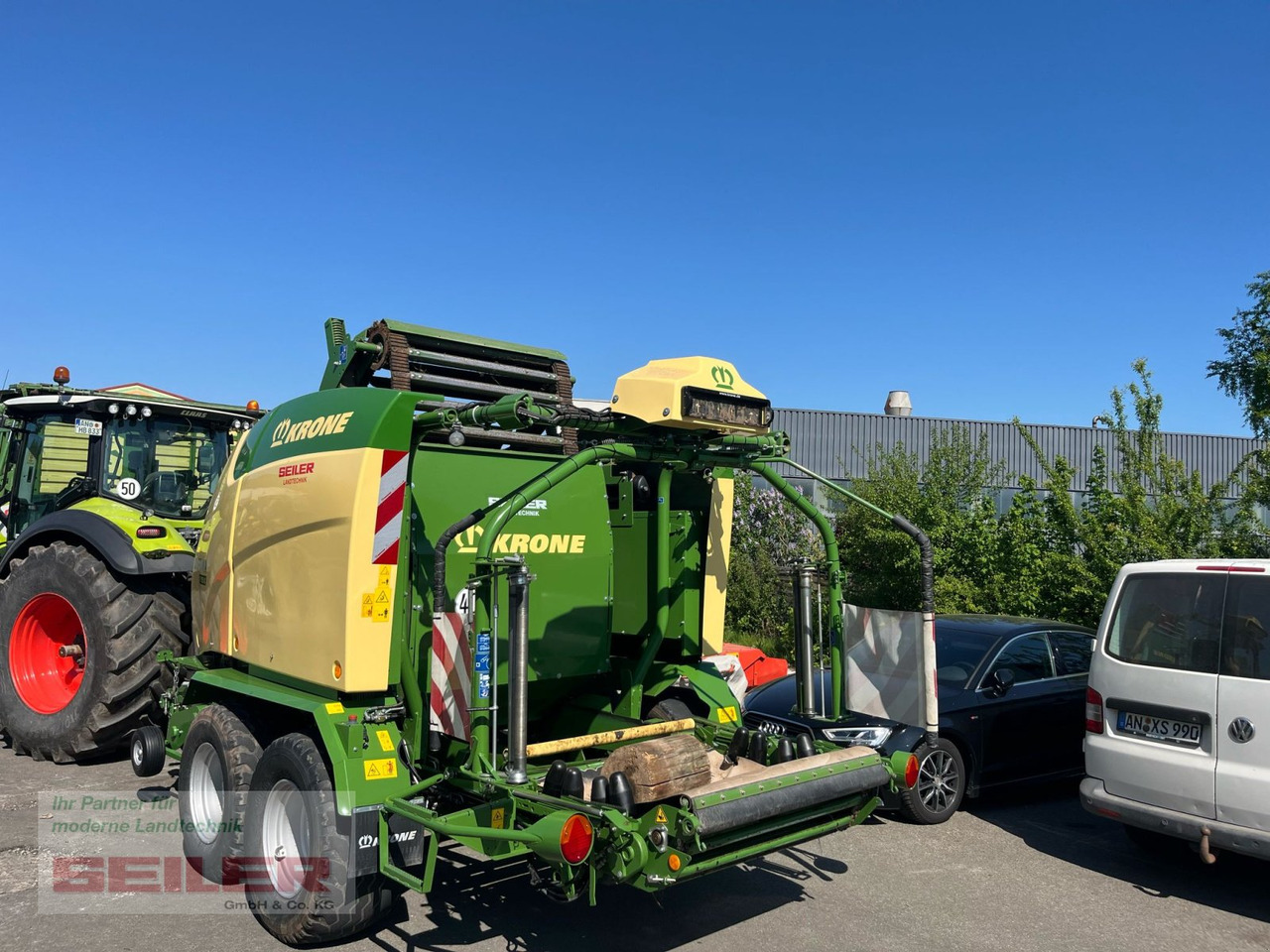 Krone Comprima CF 155 XC - Enfardadeira de fardos redondos: foto 4 Krone Comprima CF 155 XC - Enfardadeira de fardos redondos: foto 4