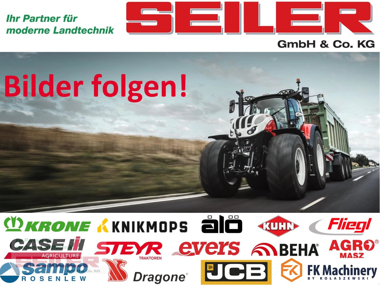 Steyr Profi 4130 CVT + Frontlader Q56 - Trator: foto 5 Steyr Profi 4130 CVT + Frontlader Q56 - Trator: foto 5