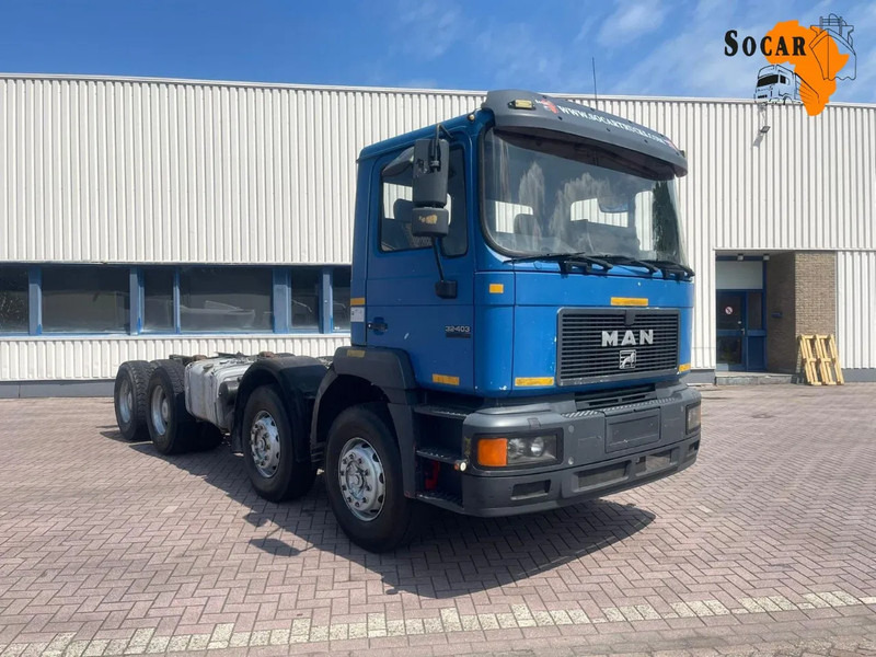 MAN 32.403 8x4 chassis Manual Full Steel - Camião chassi: foto 1 MAN 32.403 8x4 chassis Manual Full Steel - Camião chassi: foto 1