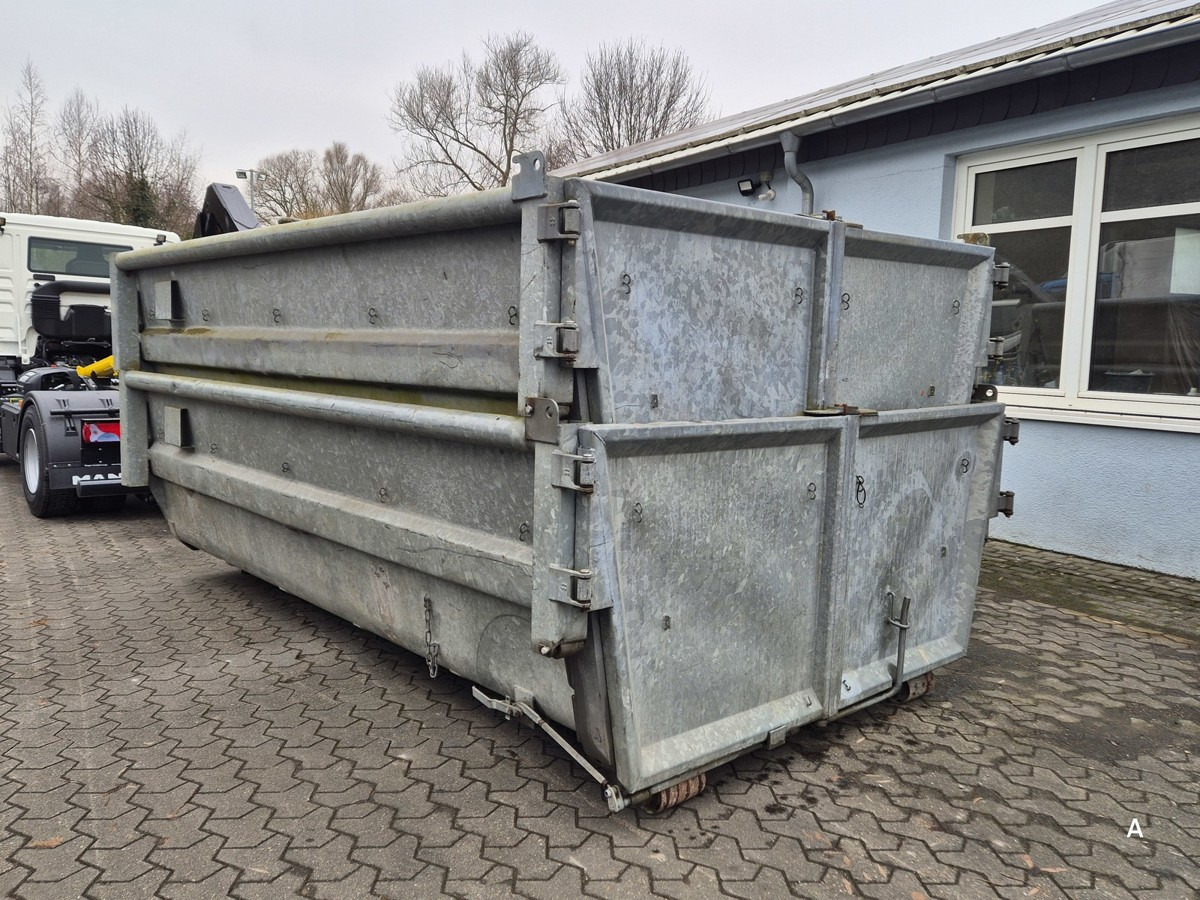 Abrollcontainer verzinkt, stapelbar, 1570mm 4.0m - Reboque transportador de contêineres/ Caixa móvel: foto 2 Abrollcontainer verzinkt, stapelbar, 1570mm 4.0m - Reboque transportador de contêineres/ Caixa móvel: foto 2