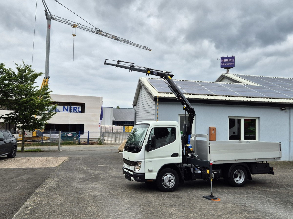 FUSO 3S15 Alu Pritsche 2.80m Ladekran - Carrinha de caixa aberta: foto 5 FUSO 3S15 Alu Pritsche 2.80m Ladekran - Carrinha de caixa aberta: foto 5