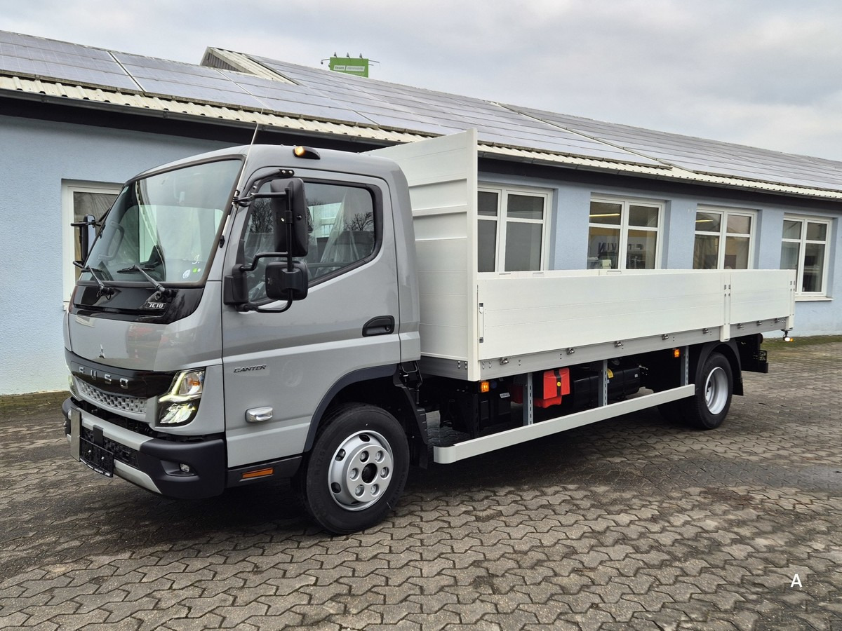 FUSO Canter 7C18 Gastransport ADR Gefahrgut Pritsche - Carrinha de caixa aberta: foto 1 FUSO Canter 7C18 Gastransport ADR Gefahrgut Pritsche - Carrinha de caixa aberta: foto 1