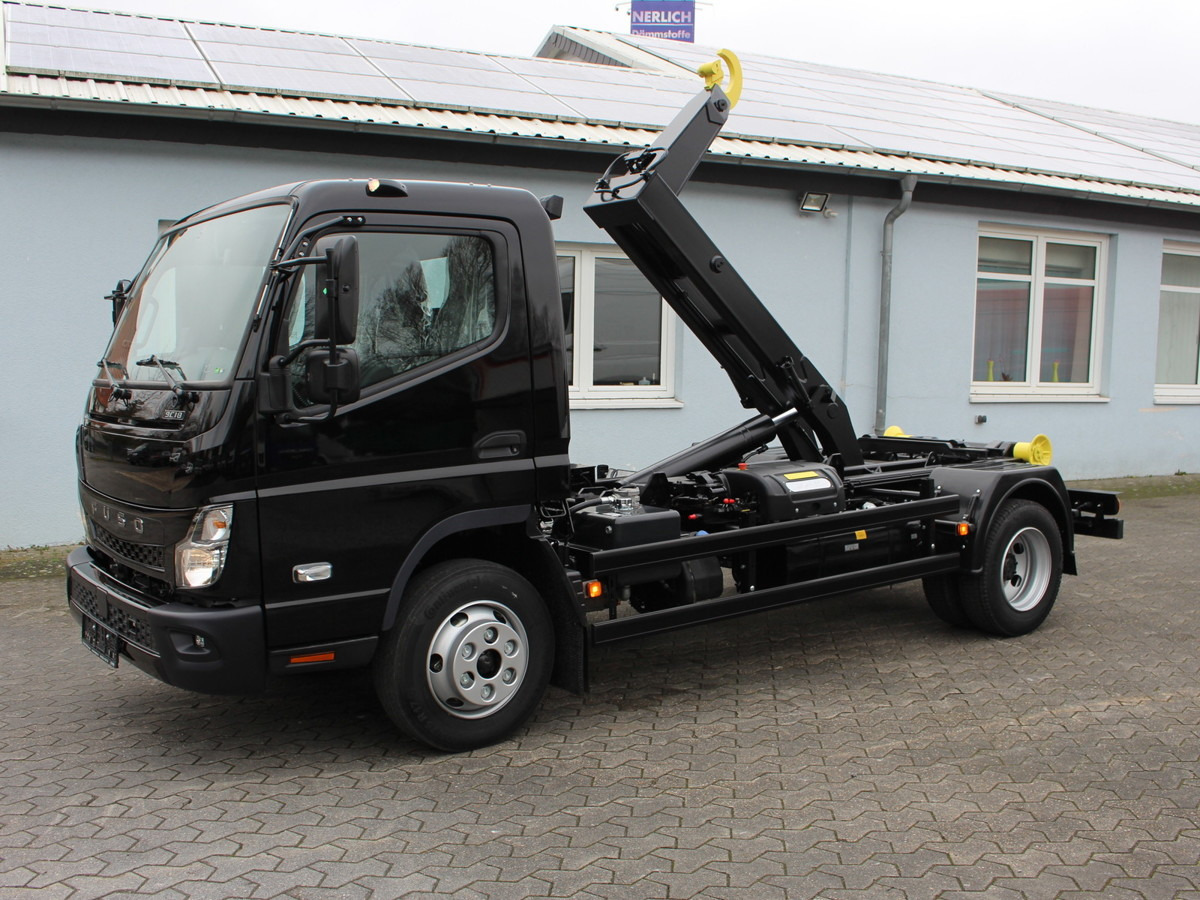 FUSO Canter FUSO 9C18 City Abrollkipper Hooklift Bla - Camião polibenne, Camião grua: foto 1 FUSO Canter FUSO 9C18 City Abrollkipper Hooklift Bla - Camião polibenne, Camião grua: foto 1
