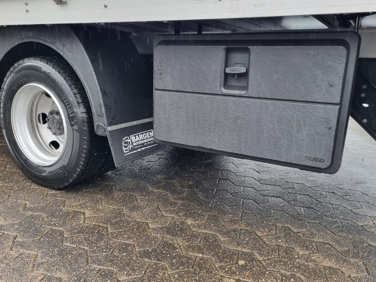 Carrinha de caixa aberta novo FUSO FUSO 9C18 Canter Alu Pritsche 5.5m Kran 3x hydr.: foto 18