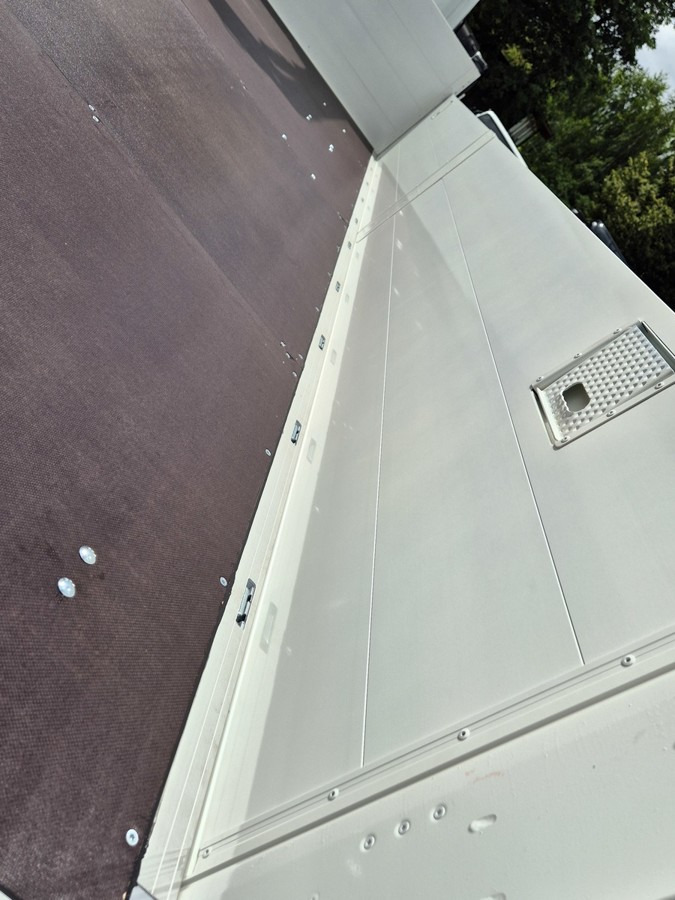 Carrinha de caixa aberta novo FUSO FUSO 9C18 Canter Alu Pritsche 5.5m Kran 3x hydr.: foto 15