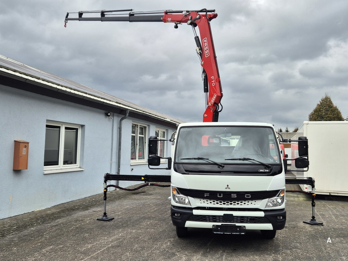 FUSO FUSO 9C18 Canter Alu Pritsche 5.5m Kran 3x hydr. - Carrinha de caixa aberta: foto 4 FUSO FUSO 9C18 Canter Alu Pritsche 5.5m Kran 3x hydr. - Carrinha de caixa aberta: foto 4
