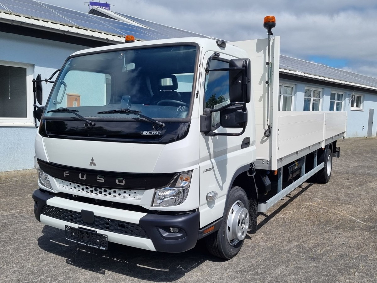 Carrinha de caixa aberta novo FUSO FUSO 9C18 Canter Alu Pritsche 6m x 2.3m slim Ver: foto 18