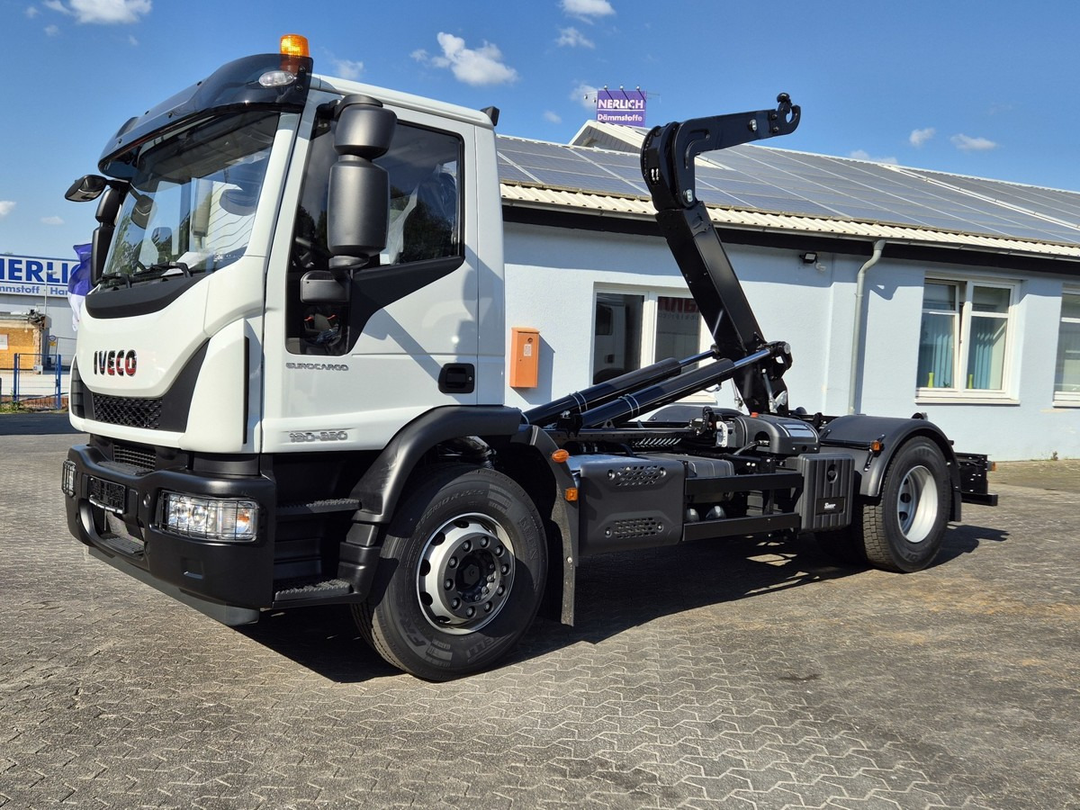 IVECO Euro Cargo 180E32 4x2 Abrollkipper Knick / Tele - Camião polibenne: foto 1 IVECO Euro Cargo 180E32 4x2 Abrollkipper Knick / Tele - Camião polibenne: foto 1