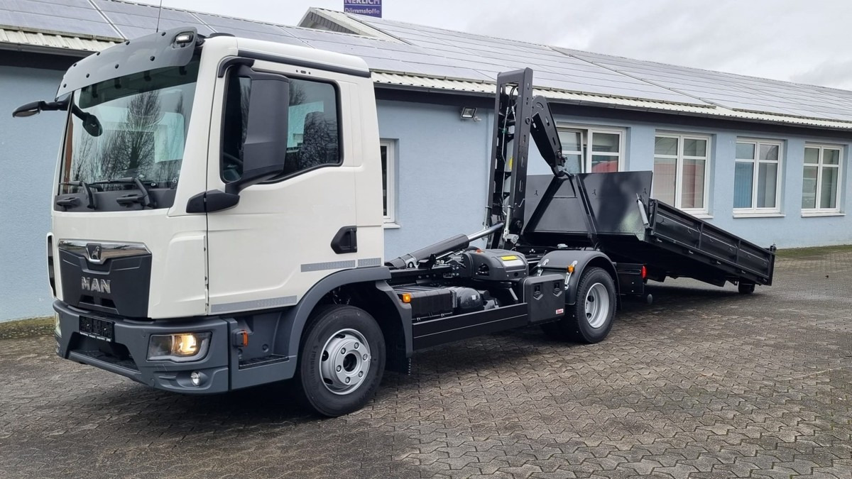 MAN TGL 12.220 BL NEU City Abrollkipper 8t TipMatic - Camião polibenne: foto 3 MAN TGL 12.220 BL NEU City Abrollkipper 8t TipMatic - Camião polibenne: foto 3