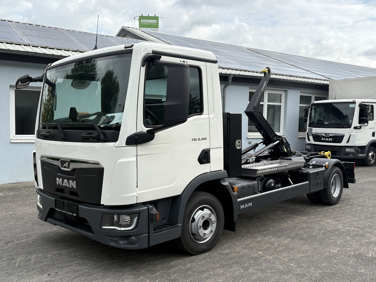 MAN TGL 8.160 BL City Abollkipper Schaltgetriebe - Camião polibenne: foto 1 MAN TGL 8.160 BL City Abollkipper Schaltgetriebe - Camião polibenne: foto 1