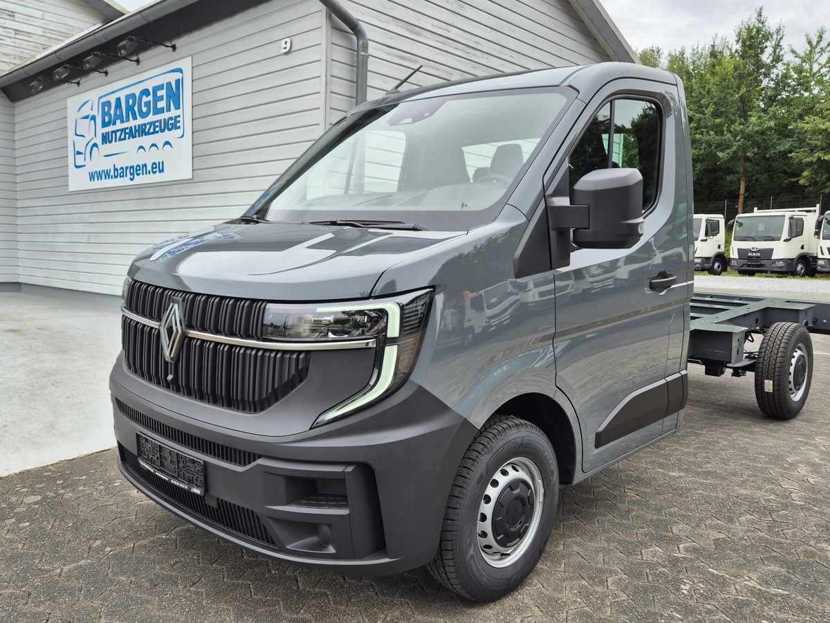 RENAULT Master L2H1 (neues Mod.) Alupritsche m. Kran - Carrinha de caixa aberta: foto 1 RENAULT Master L2H1 (neues Mod.) Alupritsche m. Kran - Carrinha de caixa aberta: foto 1