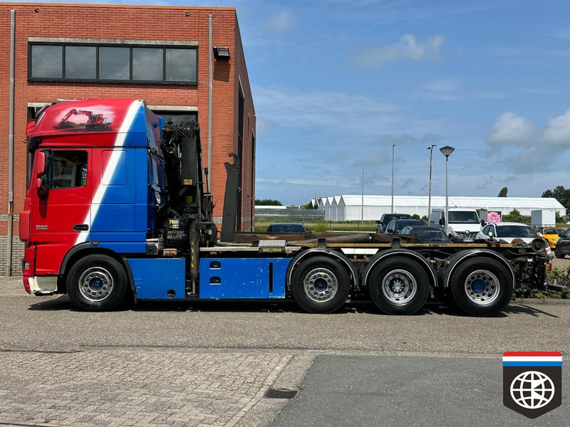 DAF FAK XF105 510 * MANUAL 16x ZF ** PALLFINGER PK20002 ** PALIFT HOOK 25t ** 8X2/4 - Camião grua: foto 3 DAF FAK XF105 510 * MANUAL 16x ZF ** PALLFINGER PK20002 ** PALIFT HOOK 25t ** 8X2/4 - Camião grua: foto 3