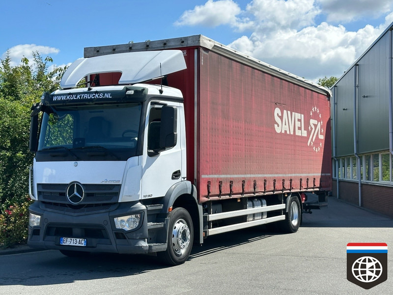Mercedes-Benz ANTOS 1830 / CURTAIN SIDE / SLIDE ROOF / TAIL LIFT - Camião de lona: foto 1 Mercedes-Benz ANTOS 1830 / CURTAIN SIDE / SLIDE ROOF / TAIL LIFT - Camião de lona: foto 1