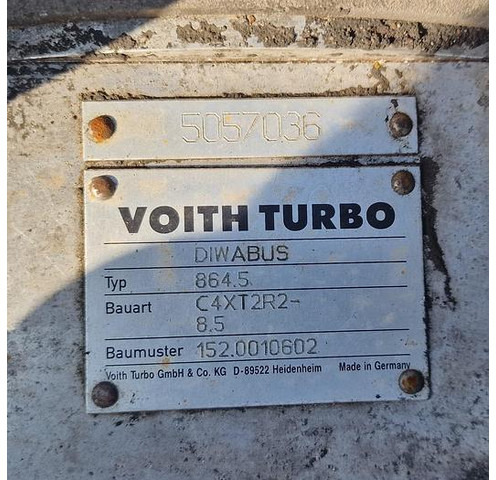 Voith Turbo Diwabus 864.5 - Peça de reposição: foto 4 Voith Turbo Diwabus 864.5 - Peça de reposição: foto 4