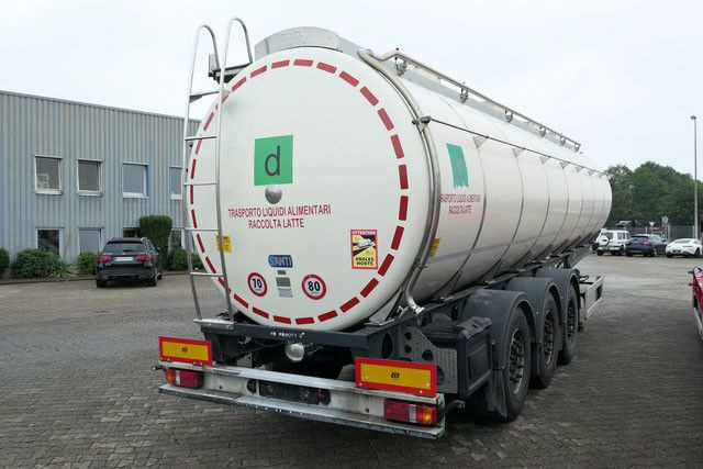 Semirreboque tanque para transporte de leite Berger SAPL 24 SATA, Isoliert, 32m³, 4 Kammern, SAF: foto 7