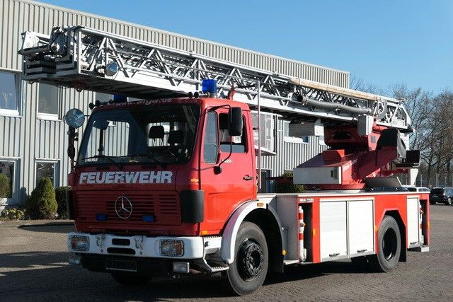 Camião Mercedes-Benz 1422 F 4x2, Drehleiter DLK 23-12, Metz, 30m Mercedes-Benz 1422 F 4x2, Drehleiter DLK 23-12, Metz, 30m: foto 6