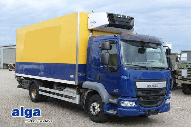 DAF LF 220 FA/6,10 m. lang/Carrier Supra 550/Luftfed - Camião frigorífico: foto 1 DAF LF 220 FA/6,10 m. lang/Carrier Supra 550/Luftfed - Camião frigorífico: foto 1