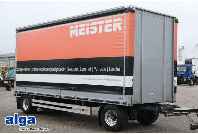 Dünschede PA 18/7, Jumbo, Bordwände, Alu-Felgen - Reboque de lona: foto 1 Dünschede PA 18/7, Jumbo, Bordwände, Alu-Felgen - Reboque de lona: foto 1