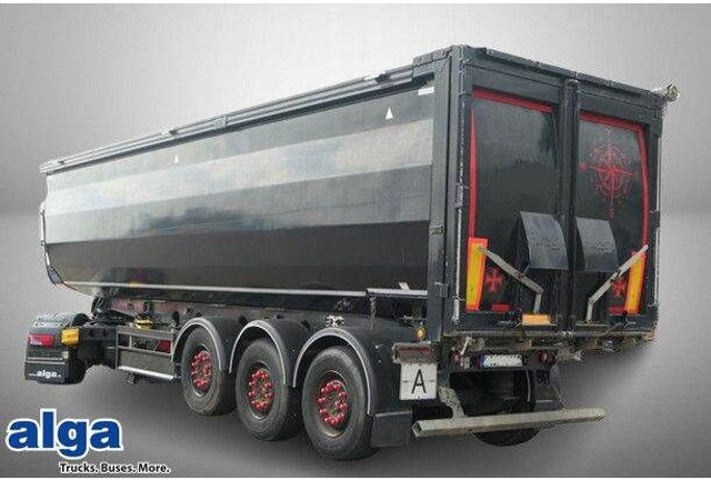 Fliegl DHKS 390, Stahl, 50m³, Schrottmulde, TOP-Zustand - Semi-reboque basculante: foto 1 Fliegl DHKS 390, Stahl, 50m³, Schrottmulde, TOP-Zustand - Semi-reboque basculante: foto 1