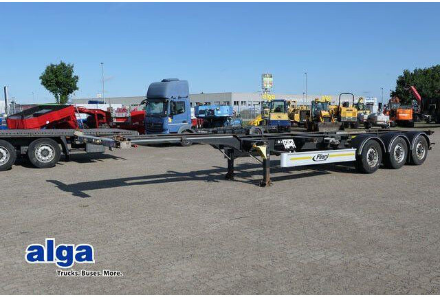 Fliegl SDS 380 SDS01, 20/30 & 40 Fuß Container, BPW - Semi-reboque baixa: foto 1 Fliegl SDS 380 SDS01, 20/30 & 40 Fuß Container, BPW - Semi-reboque baixa: foto 1