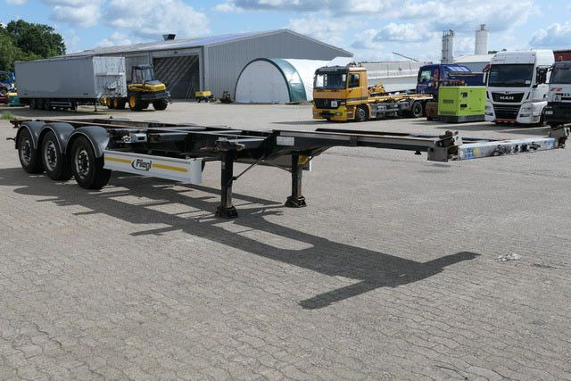Fliegl SDS 380 SDS01, mehrfach auf Lager, Luft-Lift,BPW - Semi-reboque transportador de contêineres/ Caixa móvel: foto 5 Fliegl SDS 380 SDS01, mehrfach auf Lager, Luft-Lift,BPW - Semi-reboque transportador de contêineres/ Caixa móvel: foto 5