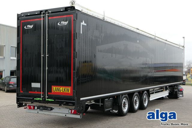 Fliegl SDS 390, Lang LKW Typ 1, 102m³, 8mm Boden, Funk - Semi-reboque piso móvel: foto 1 Fliegl SDS 390, Lang LKW Typ 1, 102m³, 8mm Boden, Funk - Semi-reboque piso móvel: foto 1