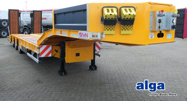 GVN 3GVN, Gelenkt, Hydr. Rampen, Luft-Lift - Semi-reboque baixa: foto 1 GVN 3GVN, Gelenkt, Hydr. Rampen, Luft-Lift - Semi-reboque baixa: foto 1