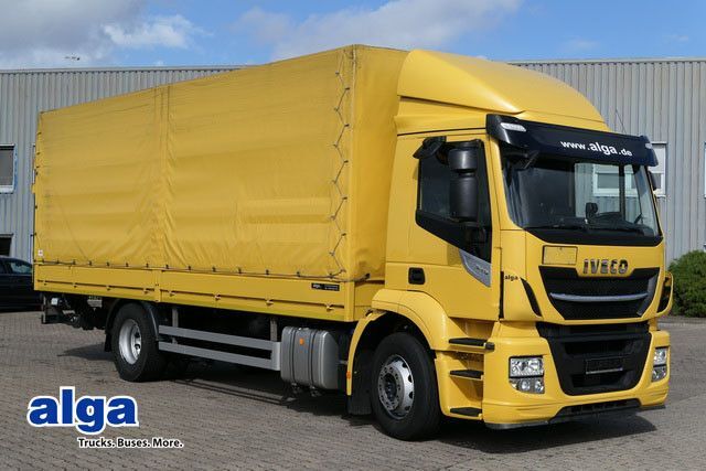Iveco AD190S/P 4x2, 7.350mm lang, LBW, Klima, Navi - Camião de lona: foto 1 Iveco AD190S/P 4x2, 7.350mm lang, LBW, Klima, Navi - Camião de lona: foto 1