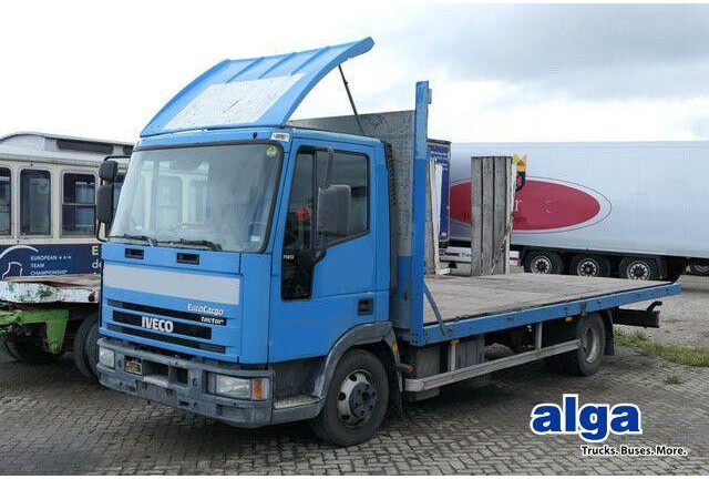Iveco ML 75 E 4x2, Plattform, 3. Sitz, Luftfederung - Camião de caixa aberta/ Plataforma: foto 1 Iveco ML 75 E 4x2, Plattform, 3. Sitz, Luftfederung - Camião de caixa aberta/ Plataforma: foto 1