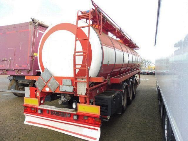 Kässbohrer Isoliert, Chemie, V2A, 32m³,Kompresor,Alu-Felgen - Semirreboque tanque: foto 4 Kässbohrer Isoliert, Chemie, V2A, 32m³,Kompresor,Alu-Felgen - Semirreboque tanque: foto 4