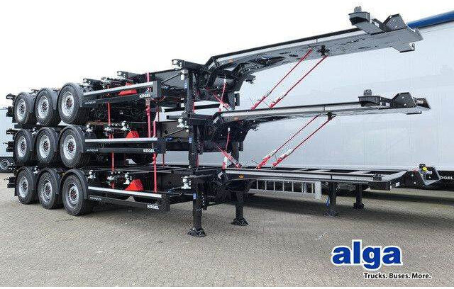Kögel S24-2/40 Fuß Container/ADR/Vermietung möglich - Semi-reboque transportador de contêineres/ Caixa móvel: foto 1 Kögel S24-2/40 Fuß Container/ADR/Vermietung möglich - Semi-reboque transportador de contêineres/ Caixa móvel: foto 1